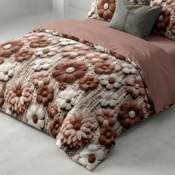 Multicolor_Cotton_Bedsheet_With_Pillow_Cover_For_Home