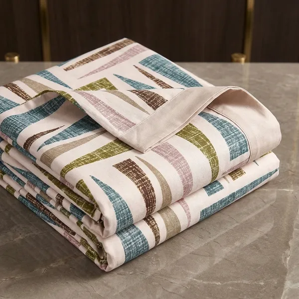 Multicolor_Cotton_Bedsheet_With_Pillow_Cover_For_Home