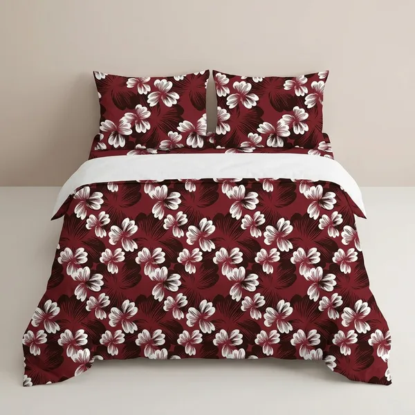 Multicolor_Cotton_Bedsheet_With_Pillow_Cover_For_Home