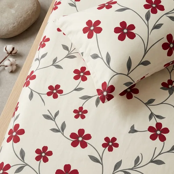 Multicolor_Cotton_Bedsheet_With_Pillow_Cover_For_Home