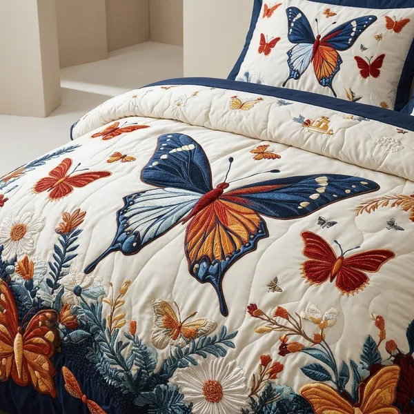 Multicolor_Glace_Cotton_Bedsheet_With_Pillow_Cover_For_Home