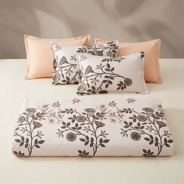 Multicolor_Cotton_Bedsheet_With_Pillow_Cover_For_Home