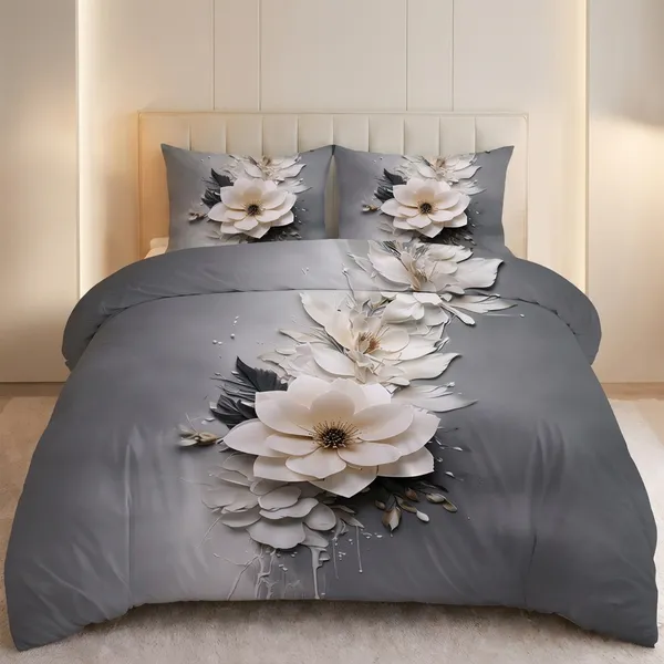 Multicolor_Glace_Cotton_Bedsheet_With_Pillow_Cover_For_Home