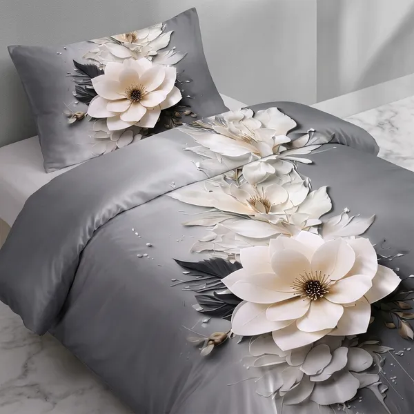 Multicolor_Glace_Cotton_Bedsheet_With_Pillow_Cover_For_Home