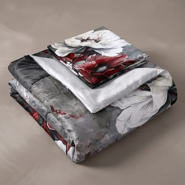 Multicolor_Glace_Cotton_Bedsheet_With_Pillow_Cover_For_Home
