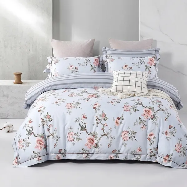 Multicolor_Cotton_Bedsheet_With_Pillow_Cover_For_Home