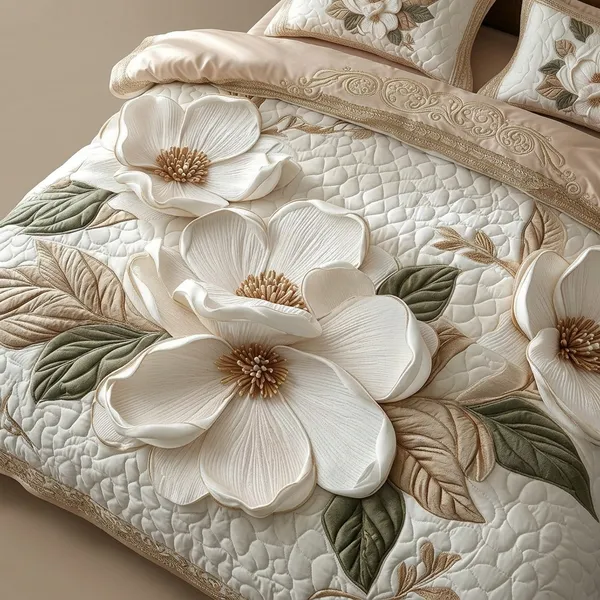 Multicolor_Glace_Cotton_Bedsheet_With_Pillow_Cover_For_Home