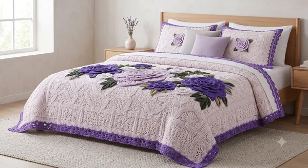 The_Violet_Bloom_Crochet_Coverlet