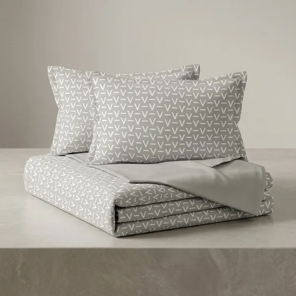 Grey_Cotton_Bedsheet_With_Pillow_Cover_For_Home