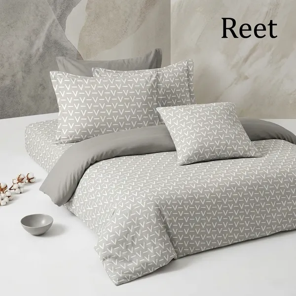 Grey_Cotton_Bedsheet_With_Pillow_Cover_For_Home