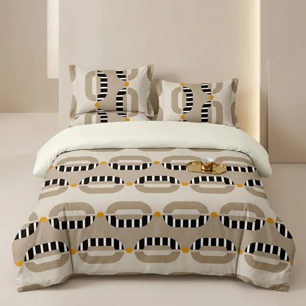 Multicolor_Cotton_Bedsheet_With_Pillow_Cover_For_Home