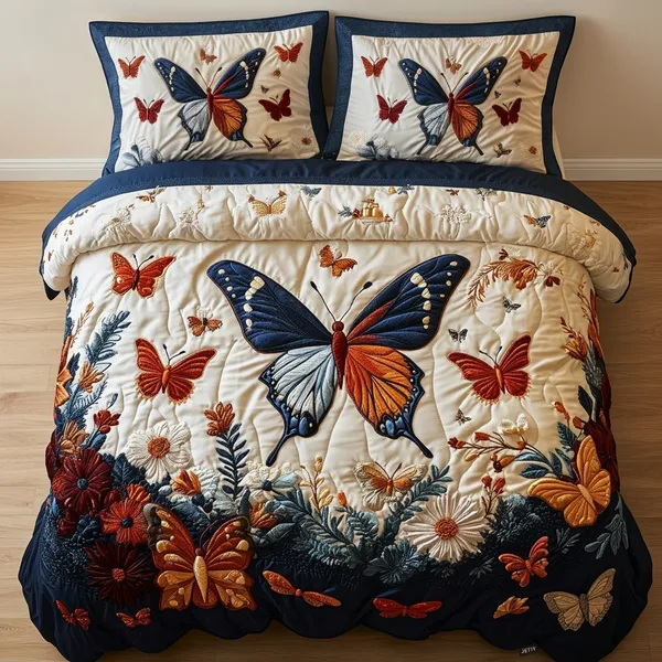 Multicolor_Glace_Cotton_Bedsheet_With_Pillow_Cover_For_Home