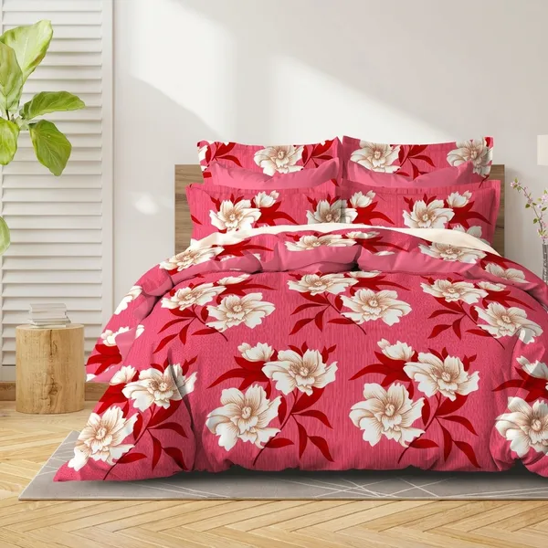 Multicolor_Cotton_Bedsheet_With_Pillow_Cover_For_Home