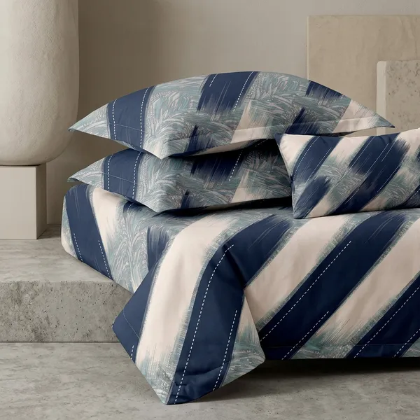 Multicolor_Cotton_Bedsheet_With_Pillow_Cover_For_Home