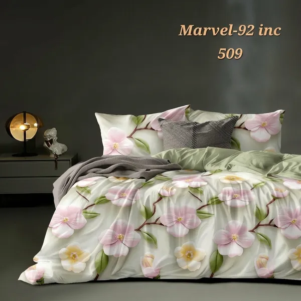 Multicolor_Cotton_Bedsheet_With_Pillow_Cover_For_Home
