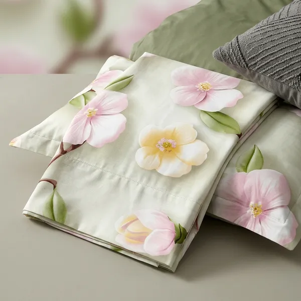 Multicolor_Cotton_Bedsheet_With_Pillow_Cover_For_Home