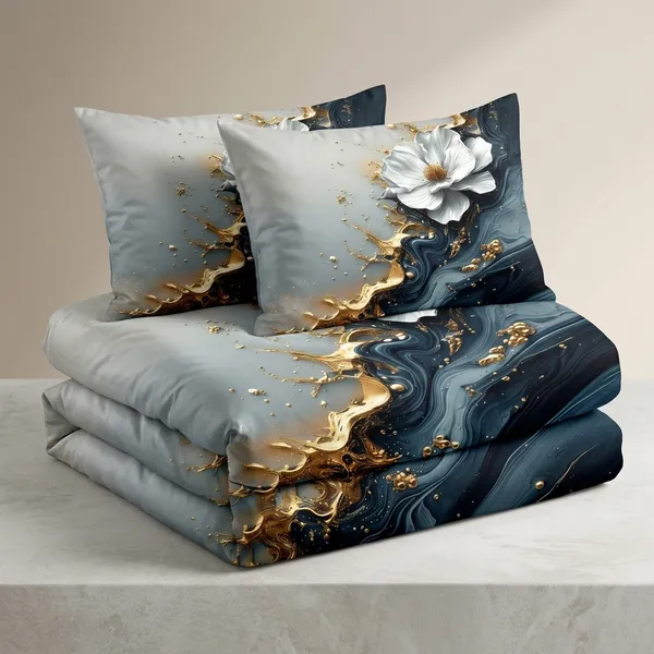Multicolor_Glace_Cotton_Bedsheet_With_Pillow_Cover_For_Home