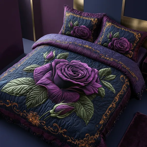 Multicolor_Glace_Cotton_Bedsheet_With_Pillow_Cover_For_Home