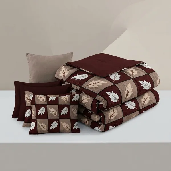 Multicolor_Cotton_Bedsheet_With_Pillow_Cover_For_Home