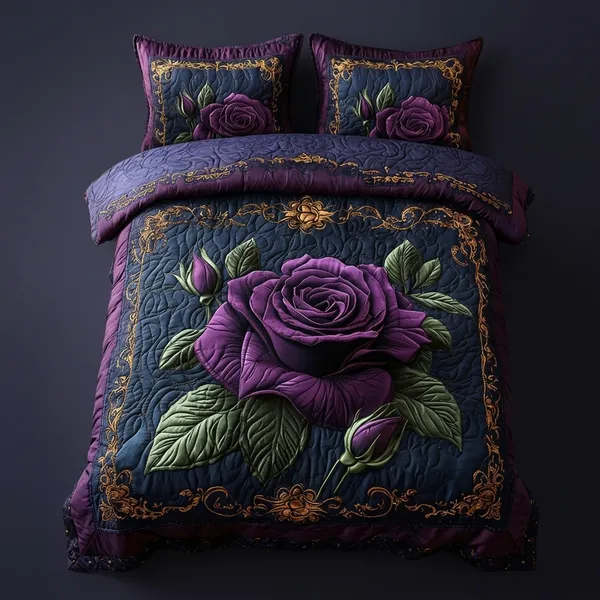 Multicolor_Cotton_Bedsheet_With_Pillow_Cover_For_Home