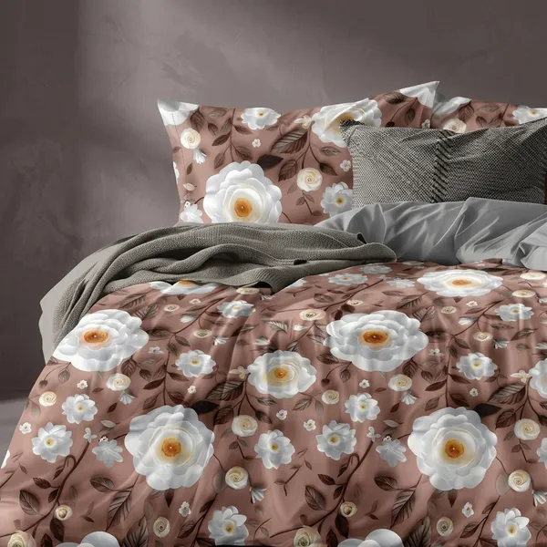 Multicolor_Cotton_Bedsheet_With_Pillow_Cover_For_Home