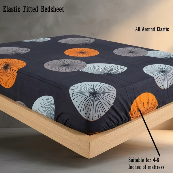 Multicolor_Cotton_Bedsheet_With_Pillow_Cover_For_Home