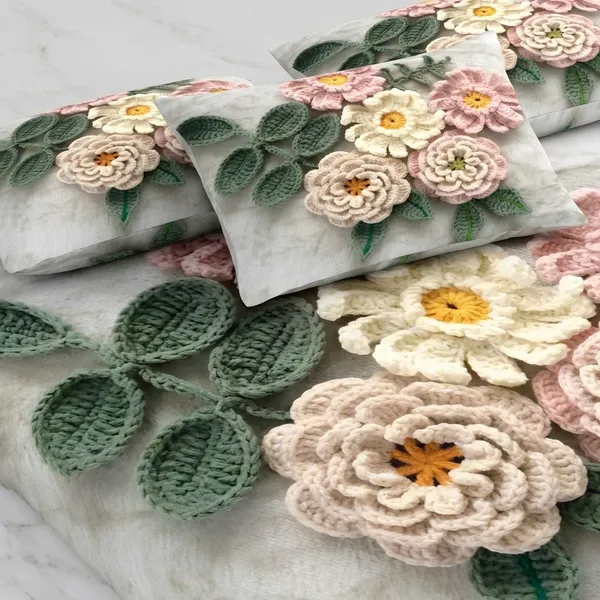 Multicolor_Cotton_Bedsheet_With_Pillow_Cover_For_Home