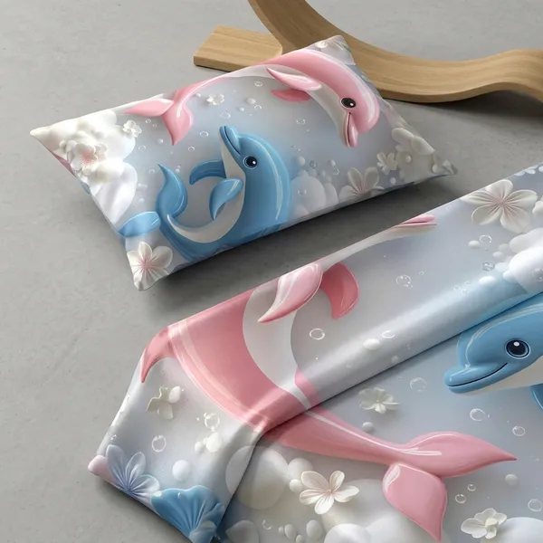 Multicolor_Glace_Cotton_Bedsheet_With_Pillow_Cover_For_Home