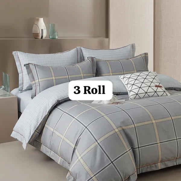 Multicolor_Cotton_Bedsheet_With_Pillow_Cover_For_Home