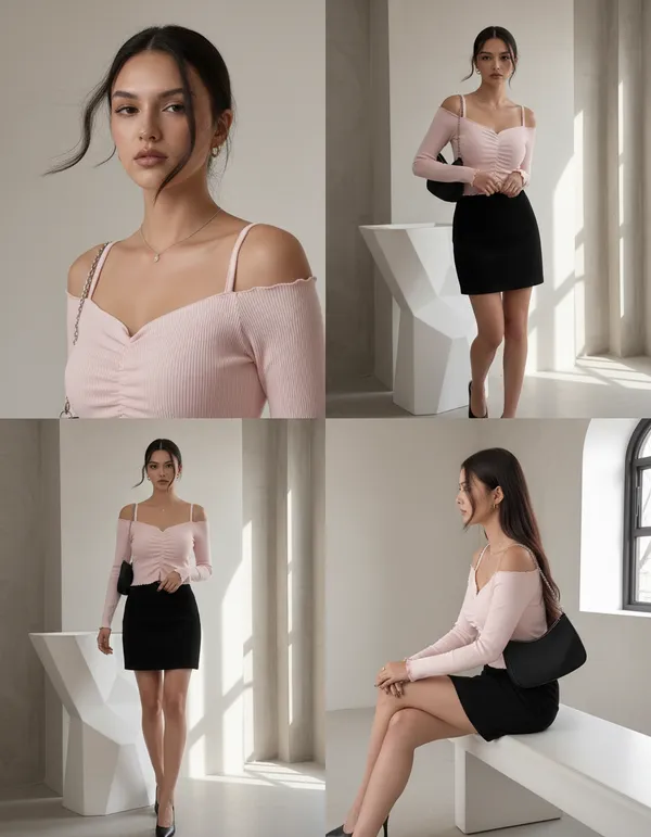 Light_Peach_Cotton_Rib_Knit_Fitted_Off-Shoulder_Top_For_Women