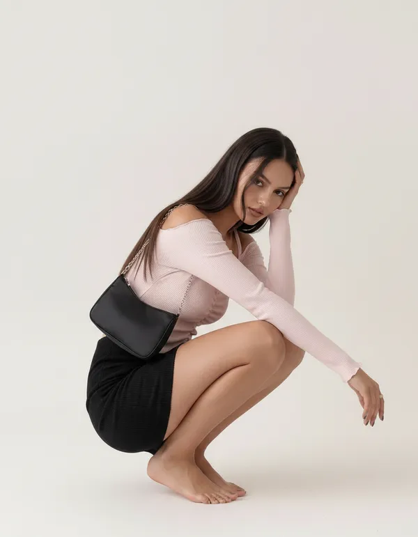Light_Peach_Cotton_Rib_Knit_Fitted_Off-Shoulder_Top_For_Women