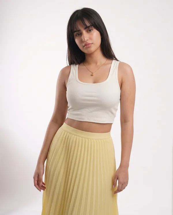 Women’s_White_Ribbed_Sleeveless_Scoop_Neck_Crop_Top