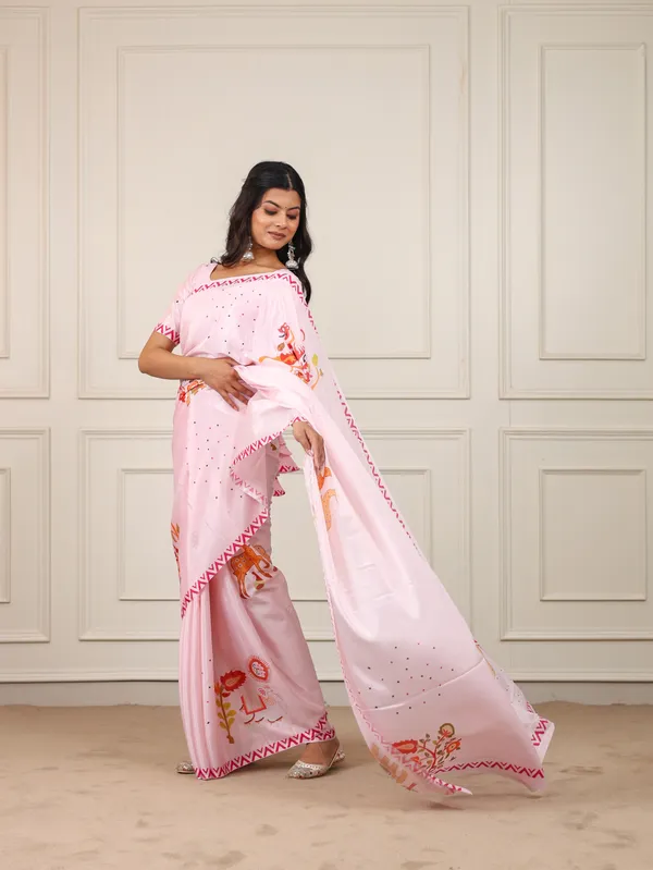 Pink_Crepe_Printed_Saree_For_Women