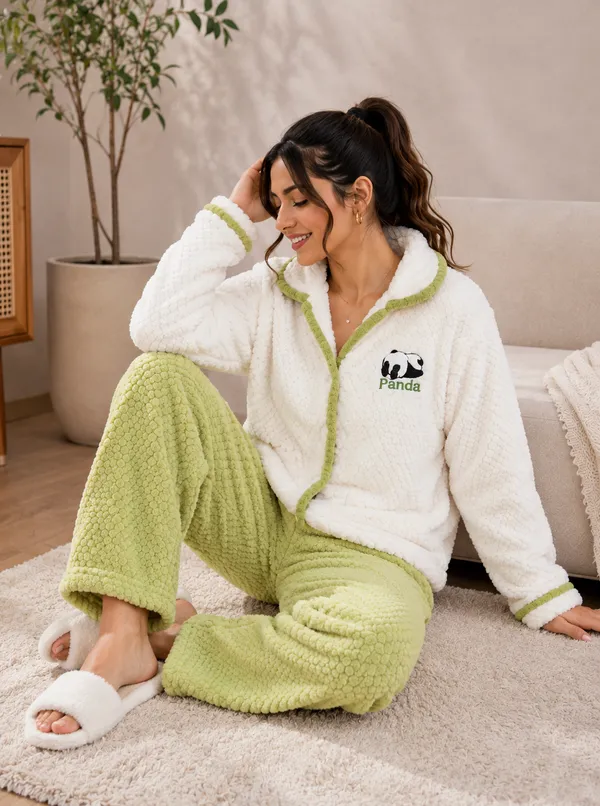 Women's_Cozy_Winter_Sleepwear_Set_|_Coral_Fleece_Full_Sleeve_Night_Suit