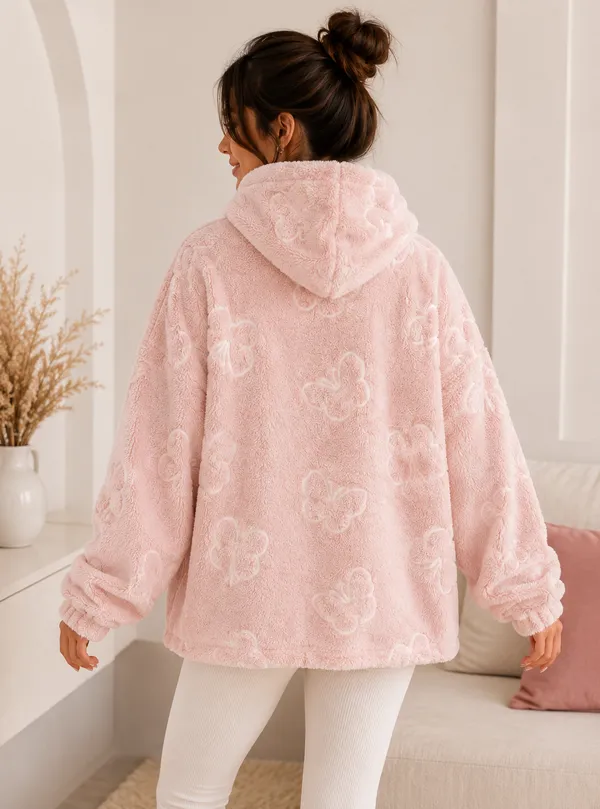 Women's_Ultra_Soft_Teddy_Hoodie_|_Butterfly_Pattern_Fleece_Winter_Pullover