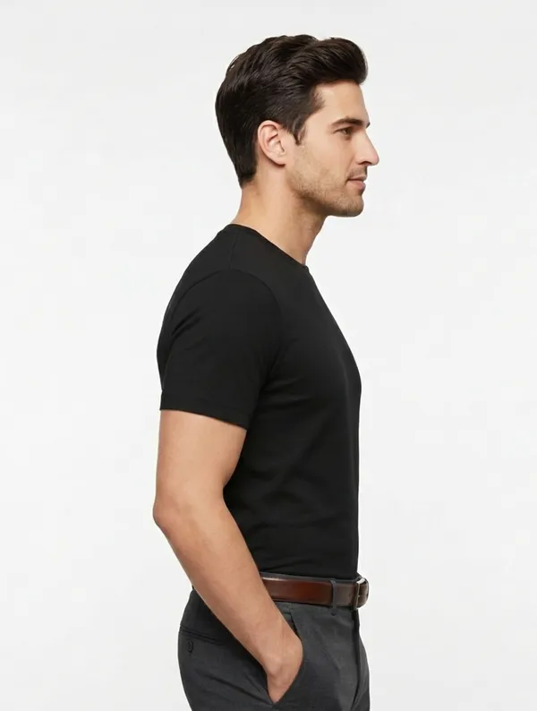 Black_Cotton_Regular_Fit_Crew_Neck_T-Shirt_For_Men