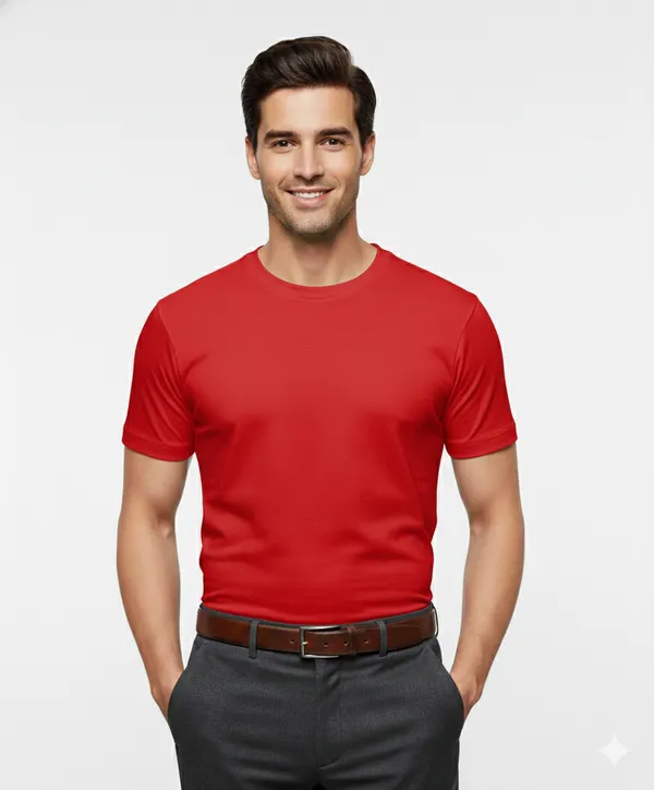 Red_And_White_Crew_Neck_T-Shirt_Duo_For_Men