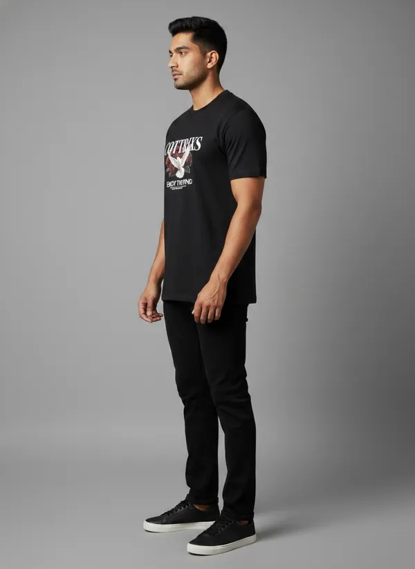 Black_Cotton_Regular_Fit_Graphic_Crew_Neck_T-Shirt_For_Men