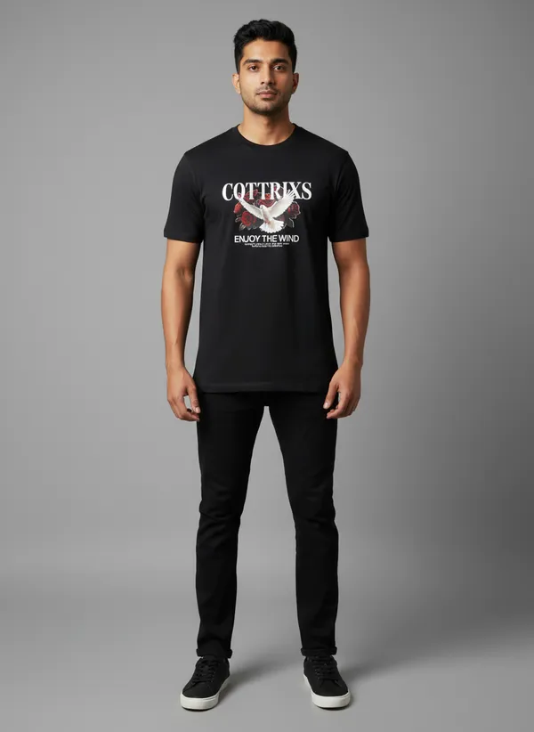 Black_Cotton_Regular_Fit_Graphic_Crew_Neck_T-Shirt_For_Men