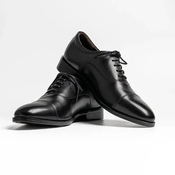 Black_Leather_Cap_Toe_Oxford_Formal_Shoes_For_Men