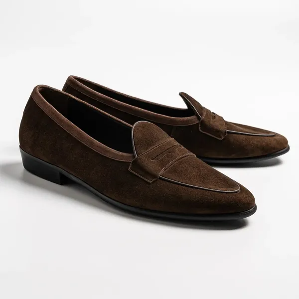 Brown_Suede_Formal_Loafers_For_Men