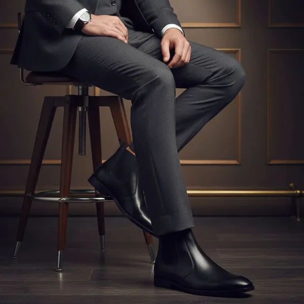 Black_Leather_Chelsea_Boots_For_Men