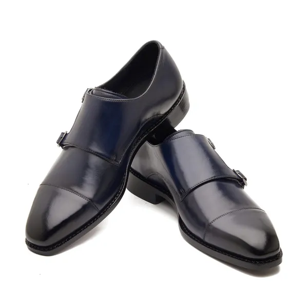 Navy_Blue_Leather_Double_Monk_Strap_Formal_Shoes_For_Men