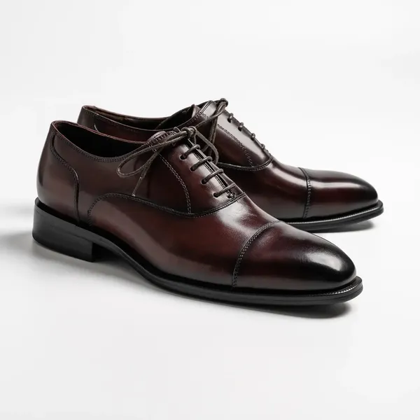 Brown_Leather_Cap_Toe_Oxford_Formal_Shoes_For_Men