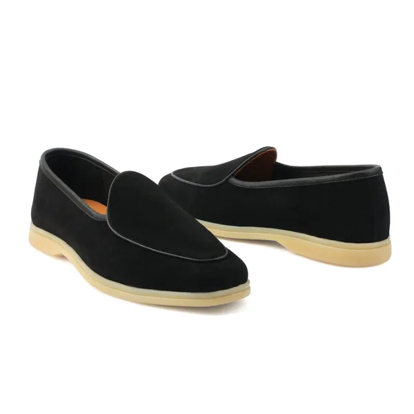 Black_Suede_Slip-On_Loafers_With_Crepe_Sole_For_Men