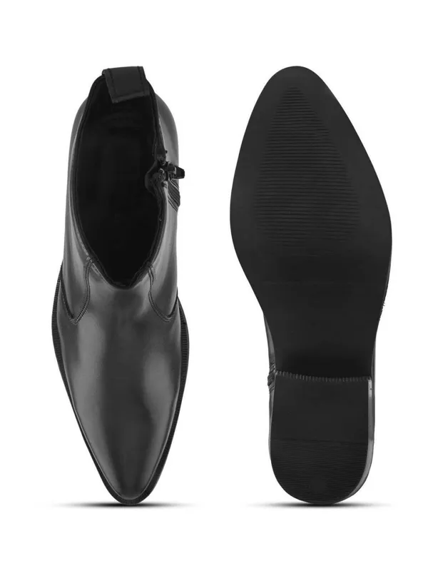 Black_Leather_Pointed_Toe_Chelsea_Boots_For_Men