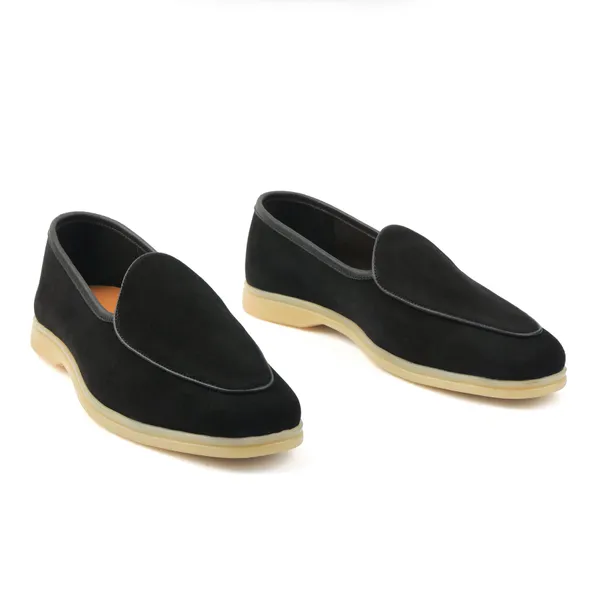 Black_Suede_Slip-On_Loafers_With_Crepe_Sole_For_Men