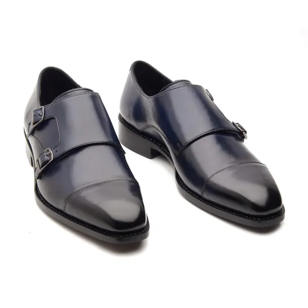 Navy_Blue_Leather_Double_Monk_Strap_Formal_Shoes_For_Men