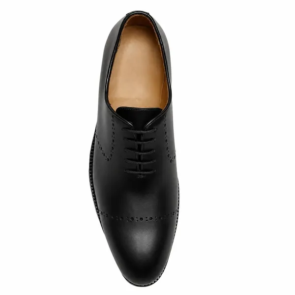 Black_Leather_Cap_Toe_Oxford_Formal_Shoes_For_Men