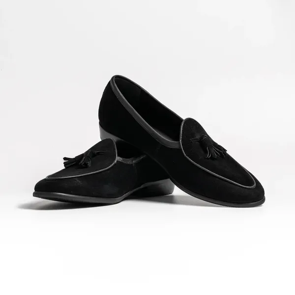 Black_Velvet_Tassel_Loafers_For_Men